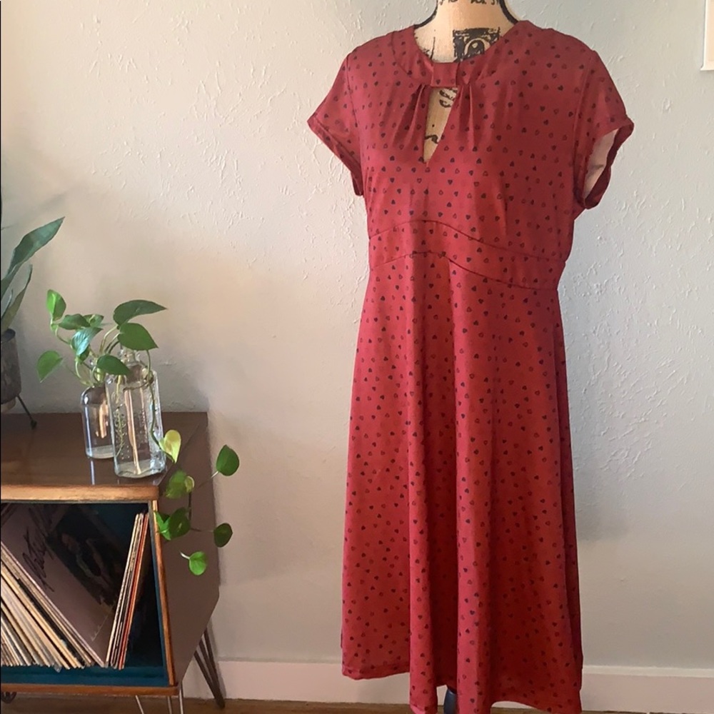 Lindy Bop Pinup Rockabilly Dress Plus Volup 16 2XL